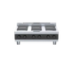 Waldorf Bold RNLB8600SE-B - 900mm Electric Cooktop Sealed Hobs Low Back Version - Bench Model