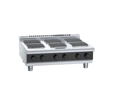 Waldorf Bold RNLB8600SE-B - 900mm Electric Cooktop Sealed Hobs Low Back Version - Bench Model