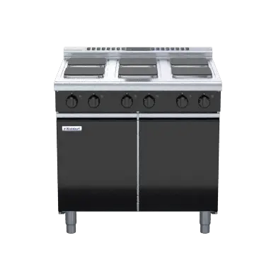 Waldorf Bold RNLB8600SE-CD - 900mm Electric Cooktop Sealed Hobs Low Back Version - Cabinet Base