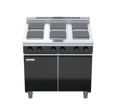 Waldorf Bold RNLB8600SE-CD - 900mm Electric Cooktop Sealed Hobs Low Back Version - Cabinet Base
