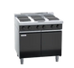 Waldorf Bold RNLB8600SE-CD - 900mm Electric Cooktop Sealed Hobs Low Back Version - Cabinet Base