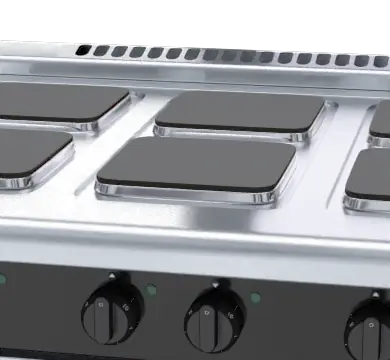 Waldorf Bold RNLB8600SE-CD - 900mm Electric Cooktop Sealed Hobs Low Back Version - Cabinet Base