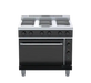 Waldorf Bold RNLB8610SE - 600mm Electric Sealed Hobs Range Static Oven Low Back Version