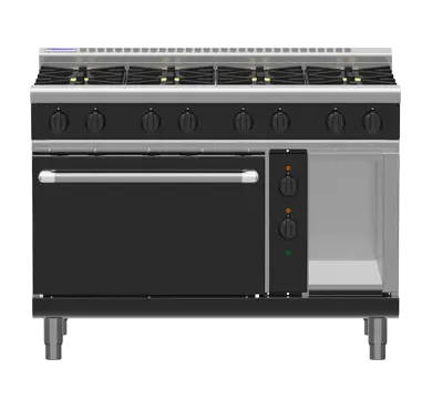 Waldorf Bold RNLB8810GE - 1200mm Gas Range Electric Static Oven Low Back Version
