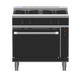 Waldorf Bold RNLB8910GEC - 900mm Gas Range Electric Convection Oven Low Back Version