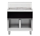Waldorf Bold SFB8900-CB - 900mm Solid Fuel Grill - 215mm Splashback Version - Cabinet Base