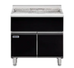 Waldorf Bold SFLB8900-CD - 900mm Solid Fuel Grill - Low Back Version - Cabinet Base with Doors