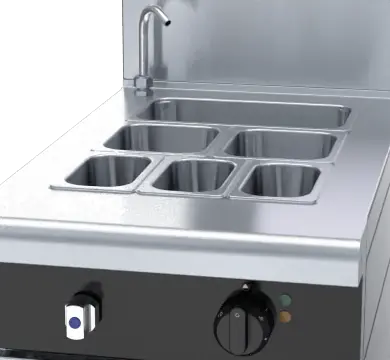 Waldorf Bold BMB8450E - 450mm Electric Bain Marie - 215mm Splashback Version