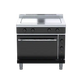 Waldorf bold RNLB8114EC - 900mm Electric Solid Top Convection Oven Range Low Back Version