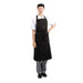 Whites Bib Apron Black - Pack of 5  Aprons