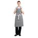Whites Bib Apron Black & White Check Extra Large  Aprons