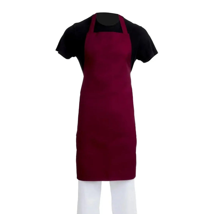 Whites Bib Apron Burgundy  Aprons