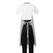 Whites Bib Apron Grey/White Butchers Stripe  Aprons