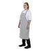 Whites Bib Apron Grey/White Butchers Stripe  Aprons