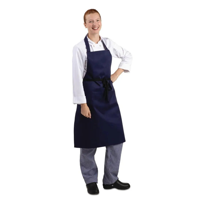 Whites Bib Apron Navy Blue  Aprons