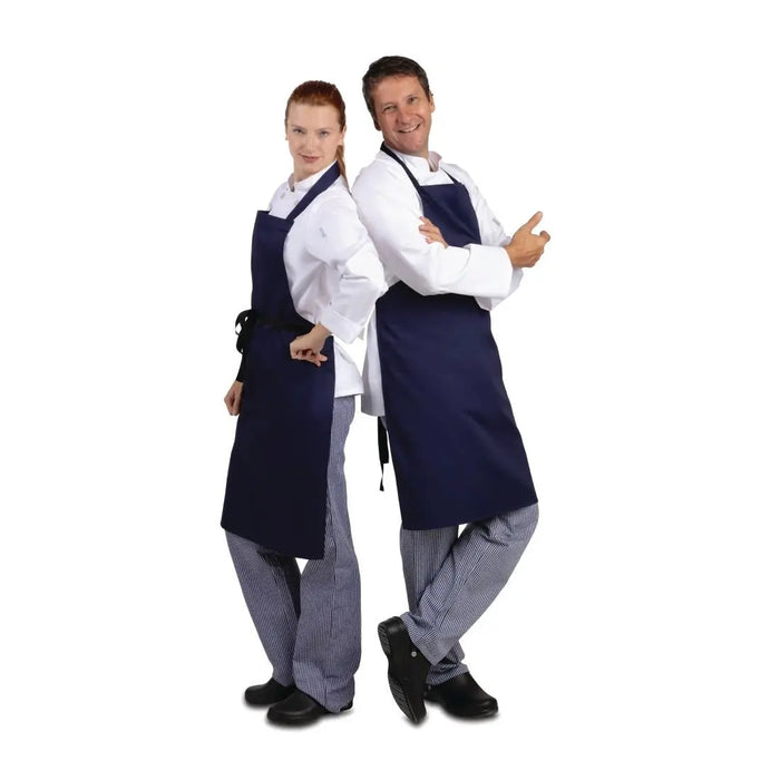 Whites Bib Apron Navy Blue  Aprons