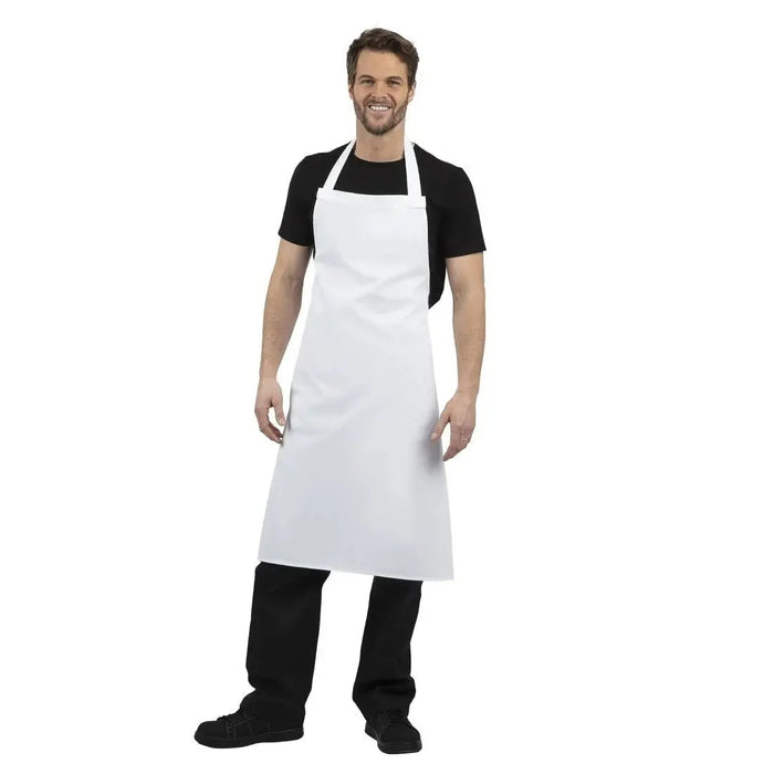 Whites Bib Apron White Extra Large  Aprons