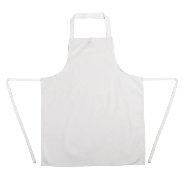 Whites Bib Apron White