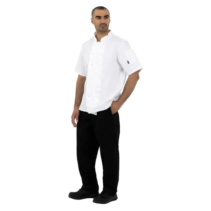 Whites Boston Short Sleeve Chef’s Jacket 5 Pack  Aprons