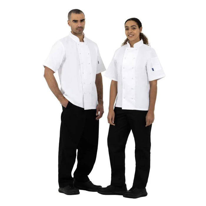 Whites Boston Short Sleeve Chef’s Jacket 5 Pack  Aprons