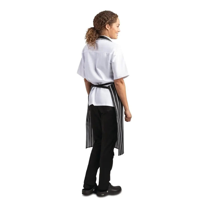 Whites Butcher’s Apron Black and White Stripe  Aprons