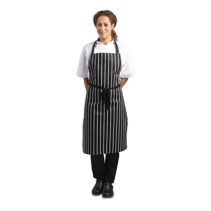 Whites Butcher’s Apron Black and White Stripe  Aprons