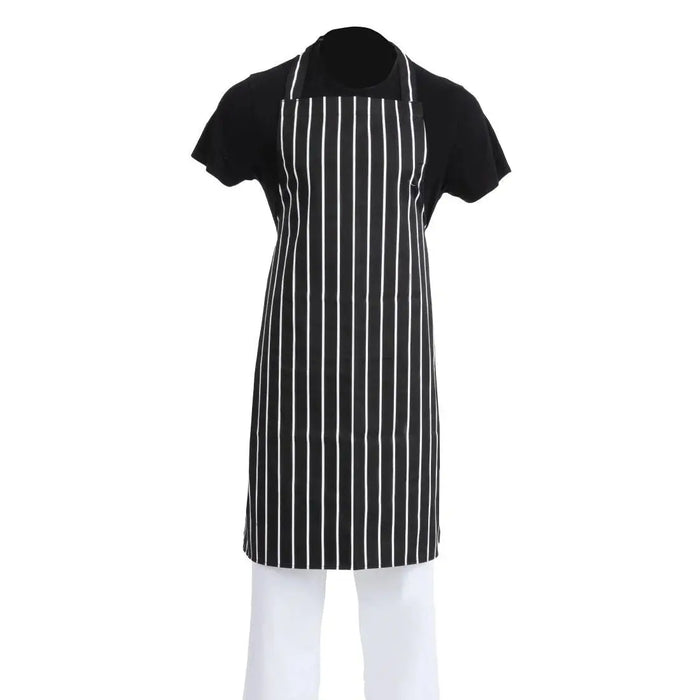 Whites Butcher’s Apron Black and White Stripe  Aprons