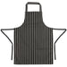 Whites Butcher’s Apron Black and White Stripe  Aprons