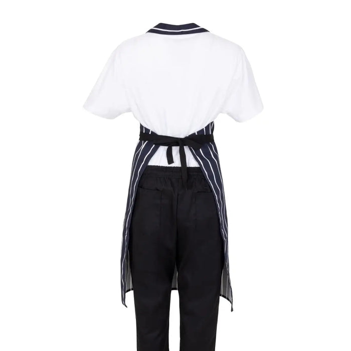 Whites Butcher’s Apron Navy Stripe – Pack of 5  Aprons