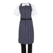 Whites Butcher’s Apron Navy Stripe  Aprons