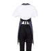 Whites Butcher’s Apron Navy Stripe  Aprons