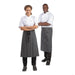 Whites Butcher’s Half Waist Apron Black/White Stripe  Aprons