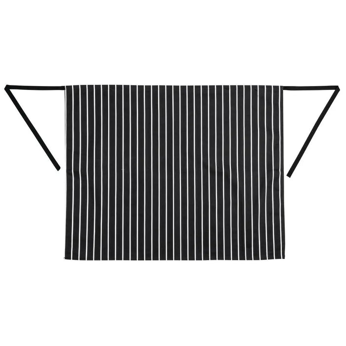 Whites Butcher’s Half Waist Apron Black/White Stripe  Aprons