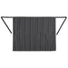 Whites Butcher’s Half Waist Apron Black/White Stripe  Aprons