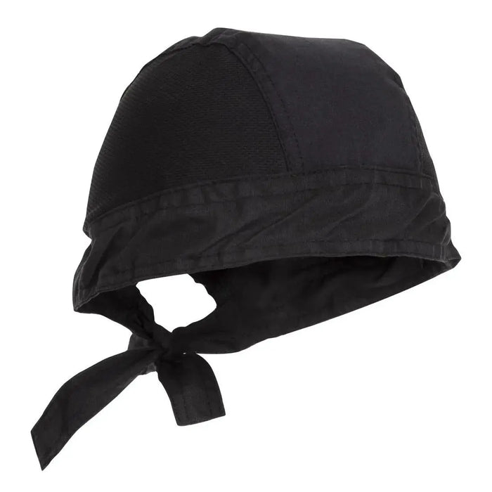 Whites Chef Bandana Black  Chef Hats