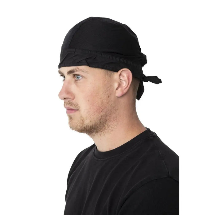 Whites Chef Bandana Black  Chef Hats