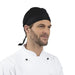 Whites Chef Bandana Black  Chef Hats