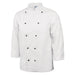 Whites Chicago Unisex Chef Jacket Long Sleeve White  Chef Jackets and Shirts