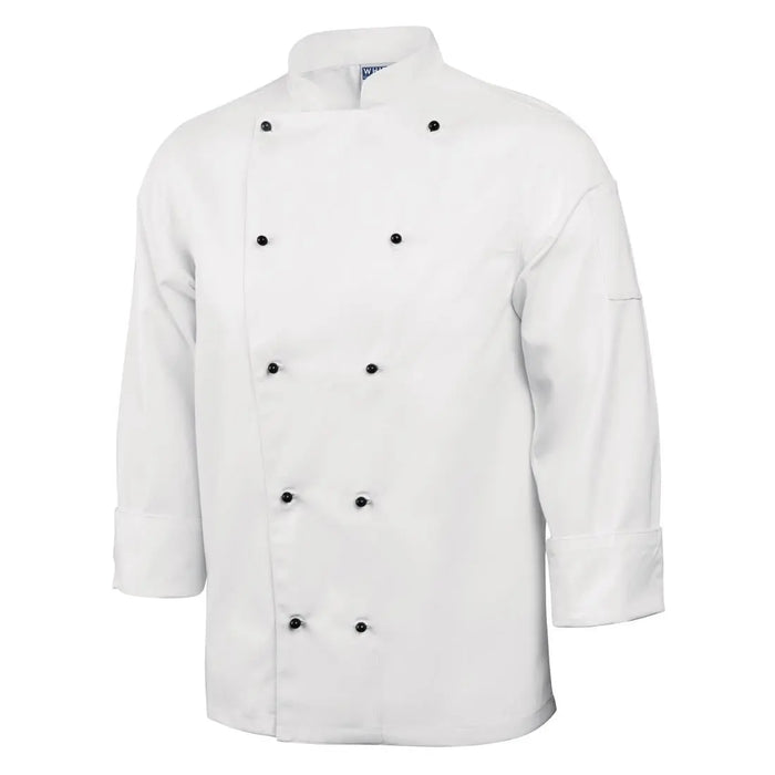 Whites Chicago Unisex Chef Jacket Long Sleeve White
