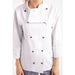 Whites Chicago Unisex Chef Jacket Long Sleeve White  Chef Jackets and Shirts