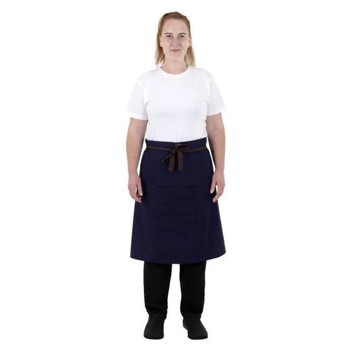 Whites Cotton Canvas Bistro Apron Navy