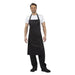 Whites Polycotton Bib Apron Black  Aprons