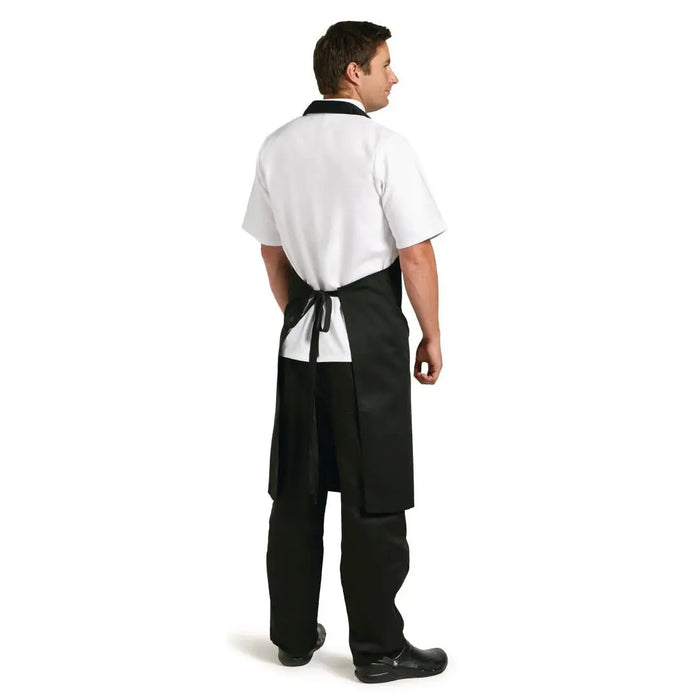 Whites Polycotton Bib Apron Black  Aprons
