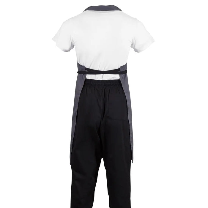 Whites Polycotton Bib Apron Charcoal