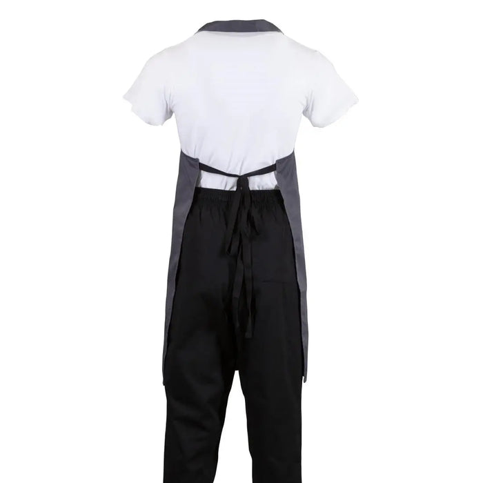 Whites Polycotton Bib Apron Charcoal