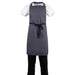 Whites Polycotton Bib Apron Charcoal - B426 - Simply Hospitality NZ
