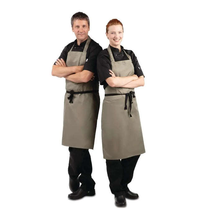 Whites Polycotton Bib Apron Olive  Aprons