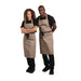 Whites Polycotton Bib Apron Tan  Aprons