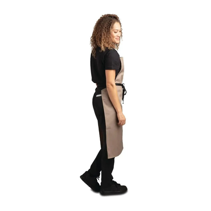 Whites Polycotton Bib Apron Tan  Aprons