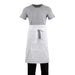 Whites Regular Bistro Apron White  Aprons